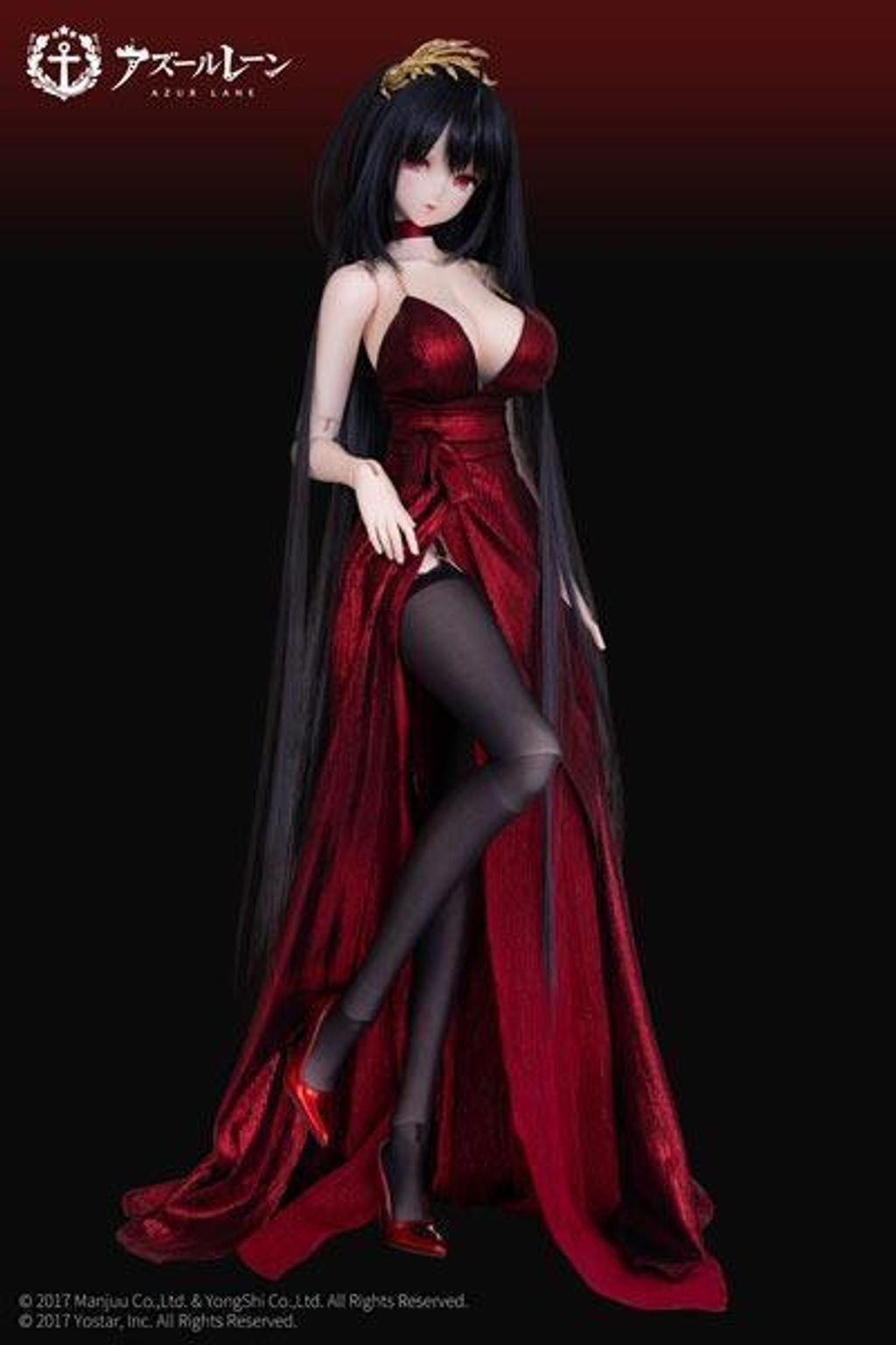 PVC預定PUYOODOLL_Dollymate_碧藍航線_大鳳_禁斷之宴_可動_2