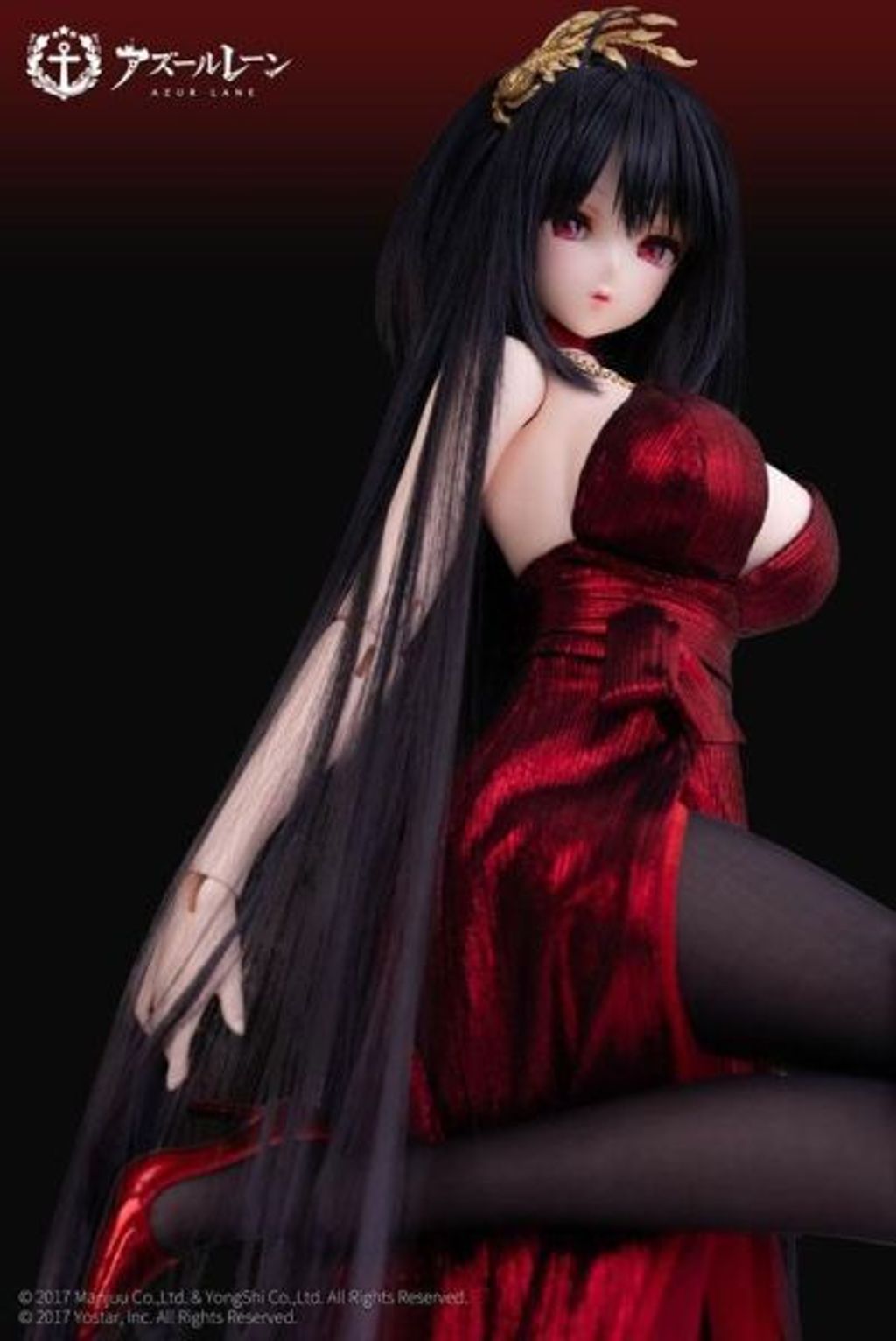 PVC預定PUYOODOLL_Dollymate_碧藍航線_大鳳_禁斷之宴_可動_3