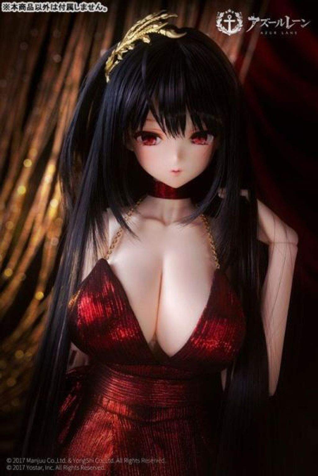 PVC預定PUYOODOLL_Dollymate_碧藍航線_大鳳_禁斷之宴_可動_12