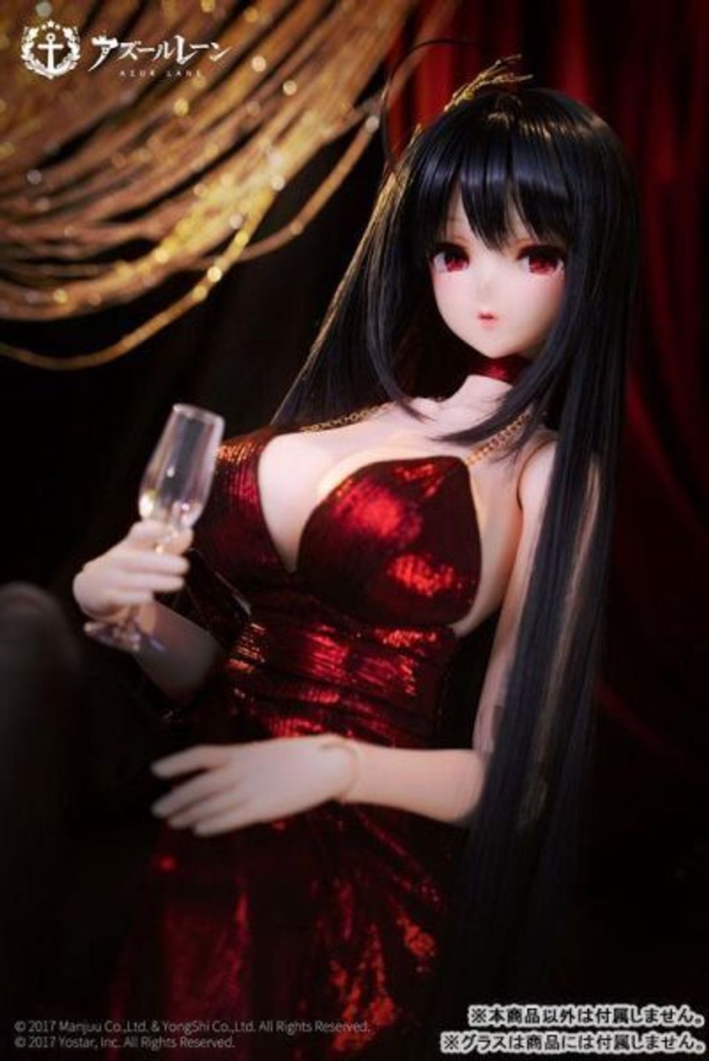 PVC預定PUYOODOLL_Dollymate_碧藍航線_大鳳_禁斷之宴_可動_6