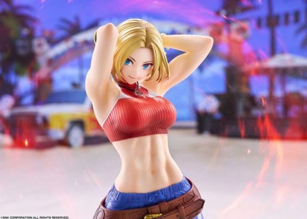PVC預定GOLDENHEAD_AMIAMI限定版_格鬥少女系列_拳皇XV_布魯_2