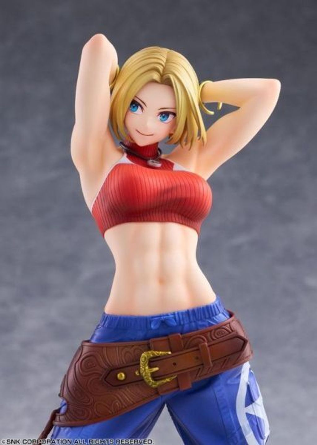 PVC預定GOLDENHEAD_AMIAMI限定版_格鬥少女系列_拳皇XV_布魯_9