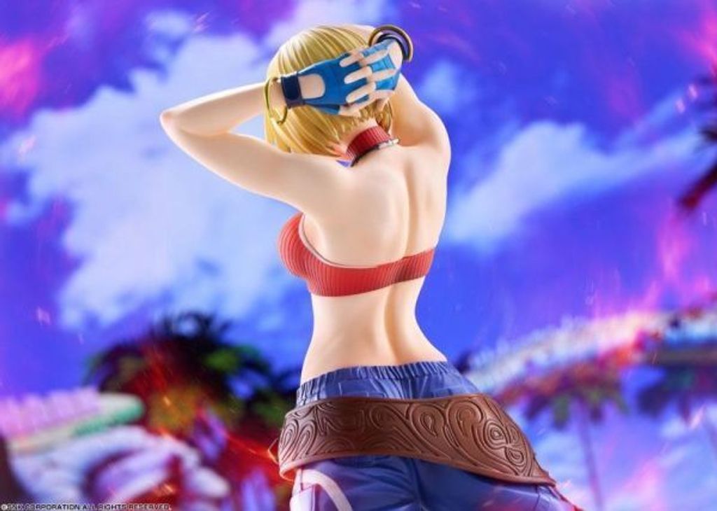 PVC預定GOLDENHEAD_AMIAMI限定版_格鬥少女系列_拳皇XV_布魯_6