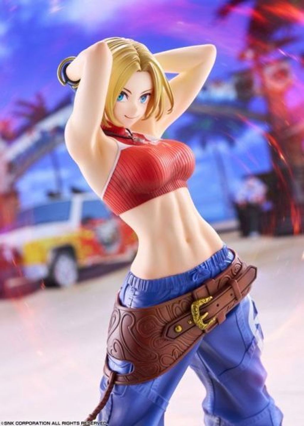 PVC預定GOLDENHEAD_AMIAMI限定版_格鬥少女系列_拳皇XV_布魯_4