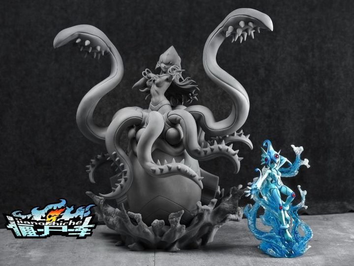 預定JSC_數碼寶貝04_無限地帶_水之鬥士_反派獸型第二彈_卡瑪拉獸(娜娜獸型_1