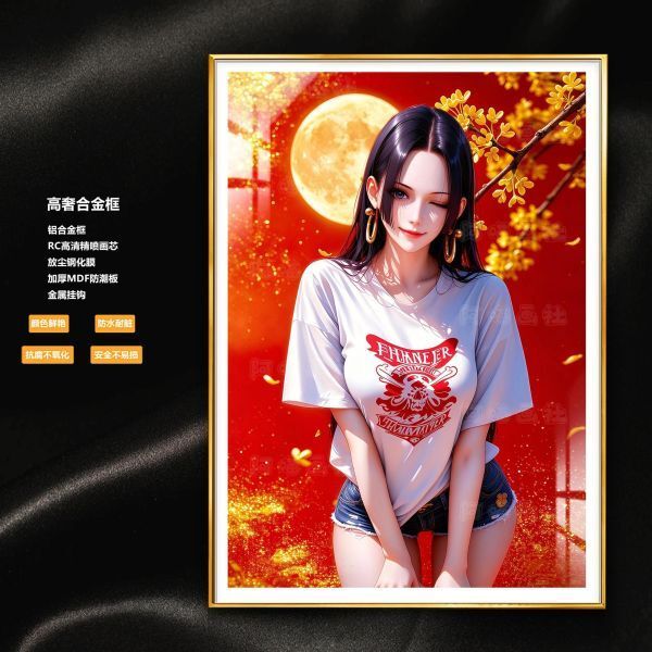 海外代購阿喵畫社_故宮限定_波雅女帝漢庫克_新品8K超大主題裝飾畫週邊_紀念書籤_3