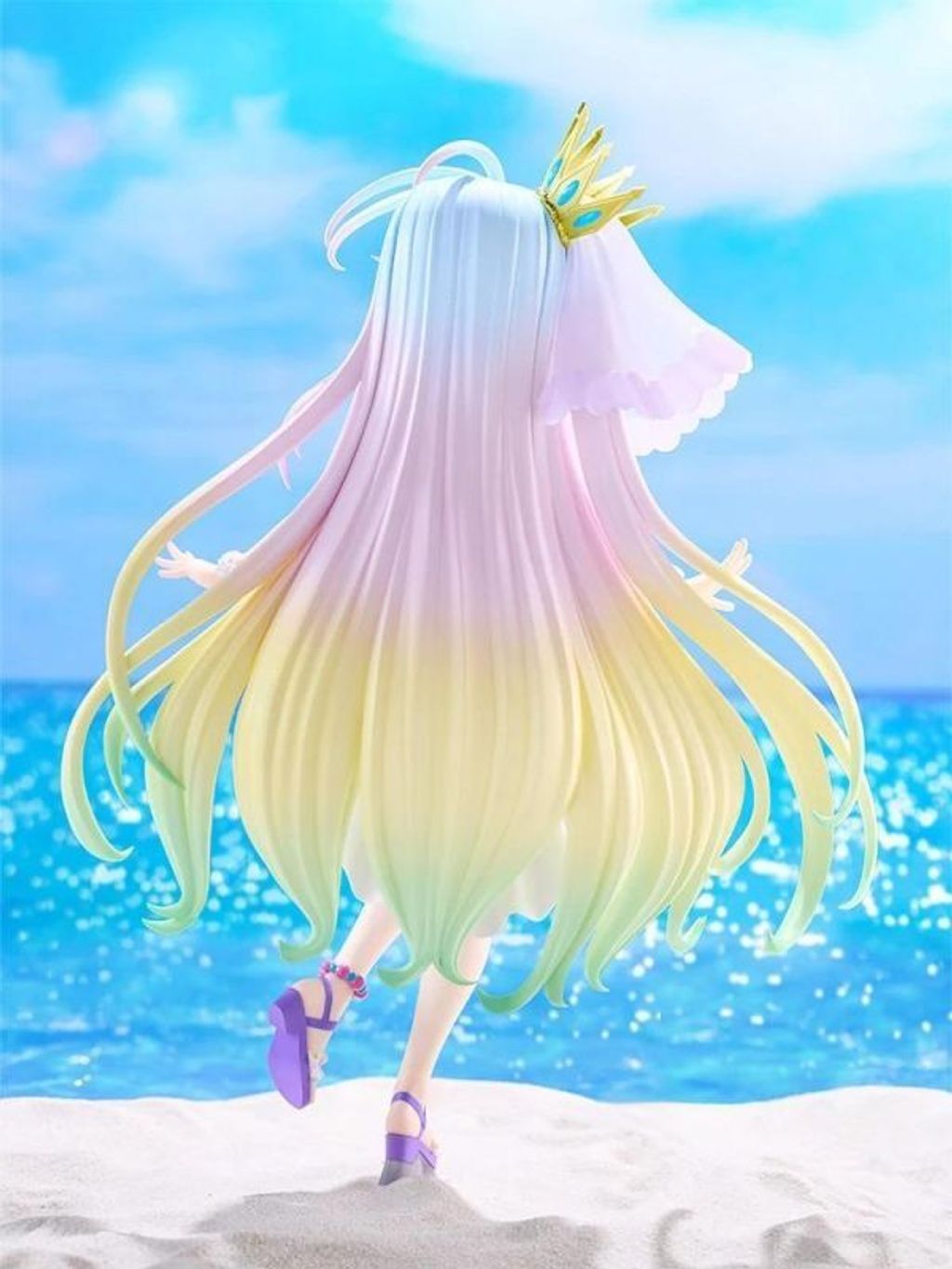 PVC預定FuRyu_TENITOL_TALL_遊戲人生_白色_泳裝禮服_2