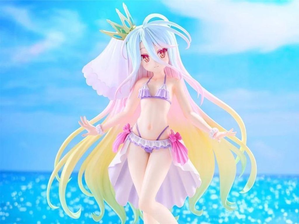 PVC預定FuRyu_TENITOL_TALL_遊戲人生_白色_泳裝禮服_5