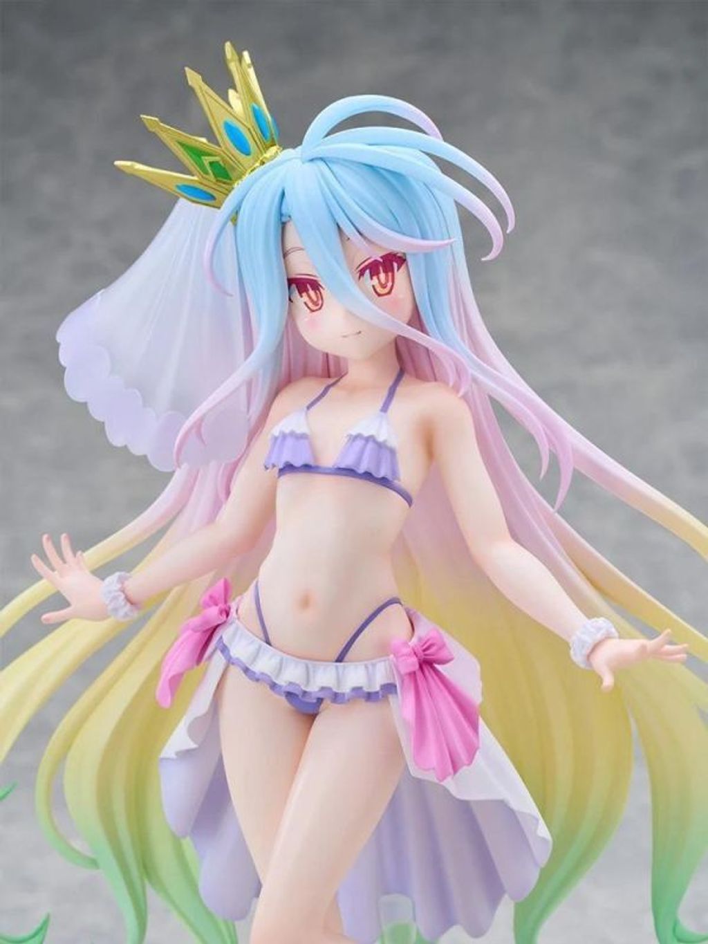 PVC預定FuRyu_TENITOL_TALL_遊戲人生_白色_泳裝禮服_8