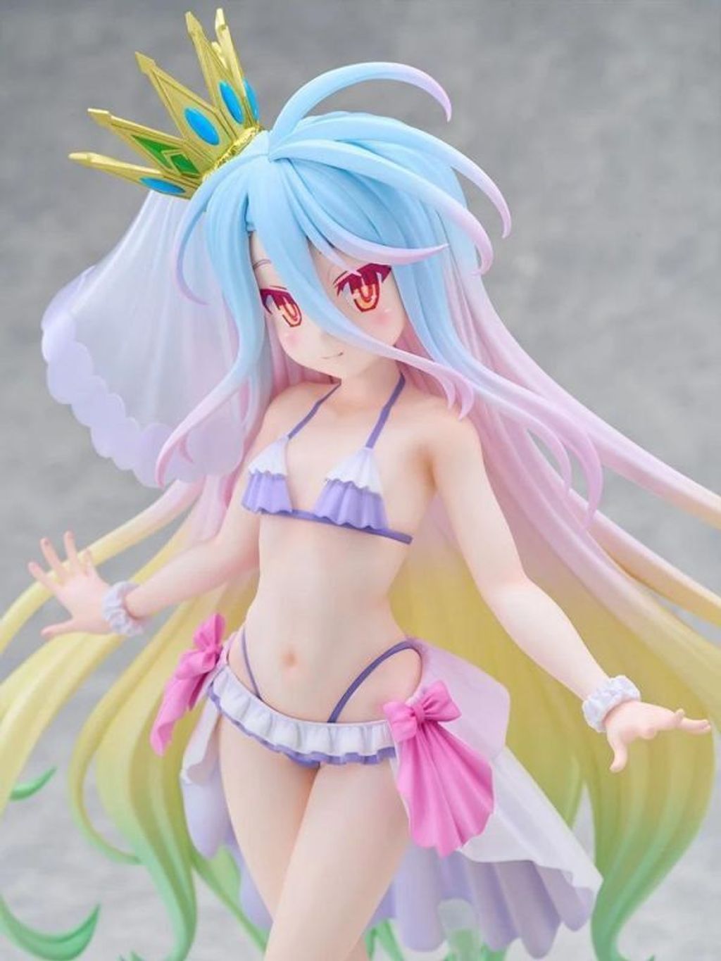 PVC預定FuRyu_TENITOL_TALL_遊戲人生_白色_泳裝禮服_9
