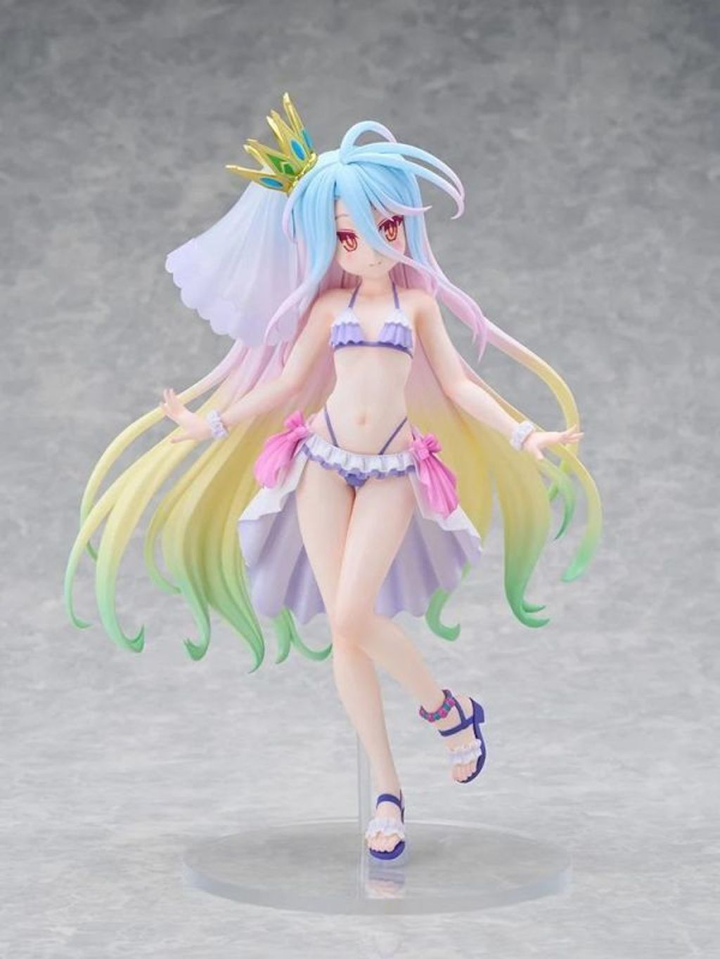 PVC預定FuRyu_TENITOL_TALL_遊戲人生_白色_泳裝禮服_7