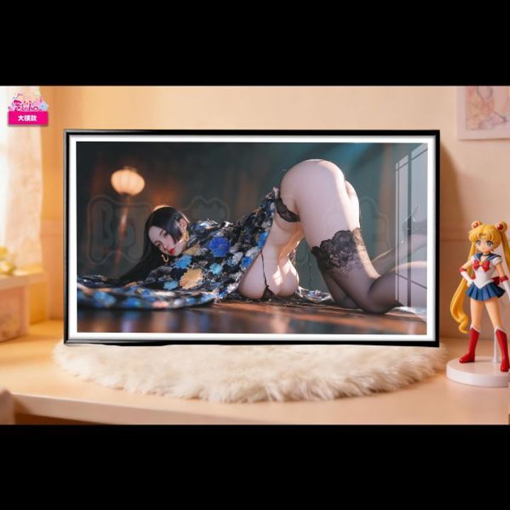 海外代購阿喵畫社_蝶舞_女帝_新品12K主題超清裝飾畫_滑鼠墊_冰箱貼_1