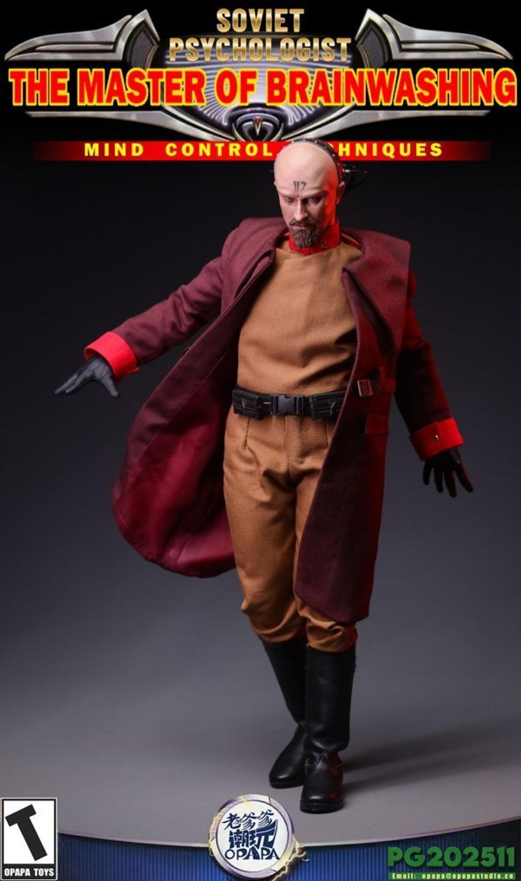 預定老爹爹潮玩_OPAPA_TOYS_尤里_心靈導師_PG202511PG202_8