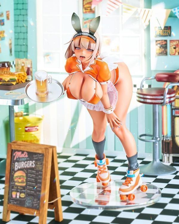 R18PVC-預定Native_BINDing_じょぶじゅん_原畫_黑辣妹兔女郎_1