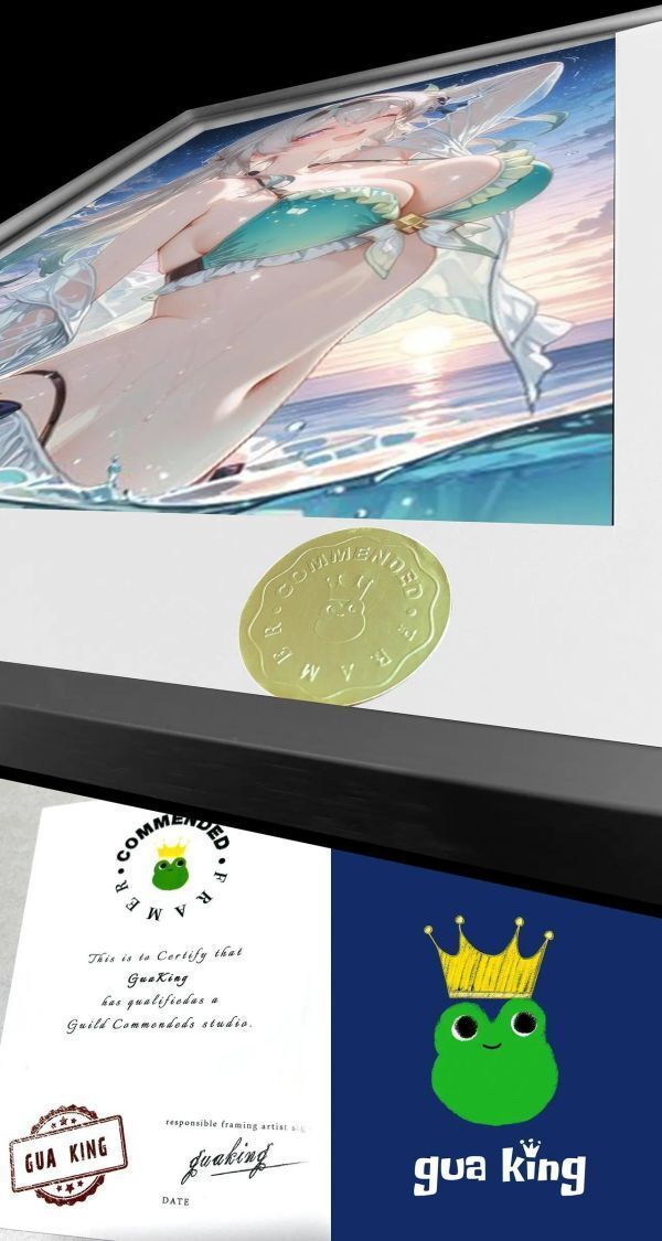 海外代購皇呱_《浪遇流螢》星穹鐵道流螢泳裝裝飾畫_午睡毯_地毯_6