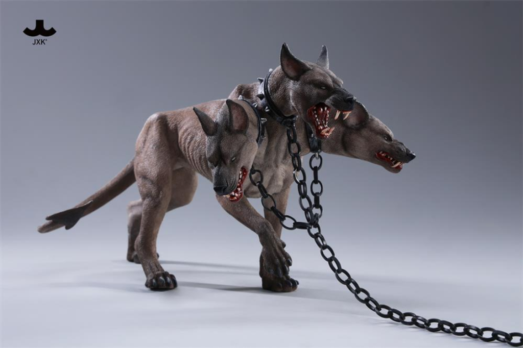 3D立体金属 3頭地獄犬 モデル 3D立体金属 3頭地獄犬 モデル 3D立体金属 3頭地獄犬 モデル