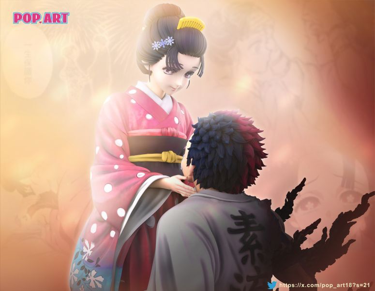 yasu猗窩座 恋雪 POP.ART-STUDIO 猗窩座＆小雪 POP ART Studio 鬼滅の刃 – 最後のおもちゃ