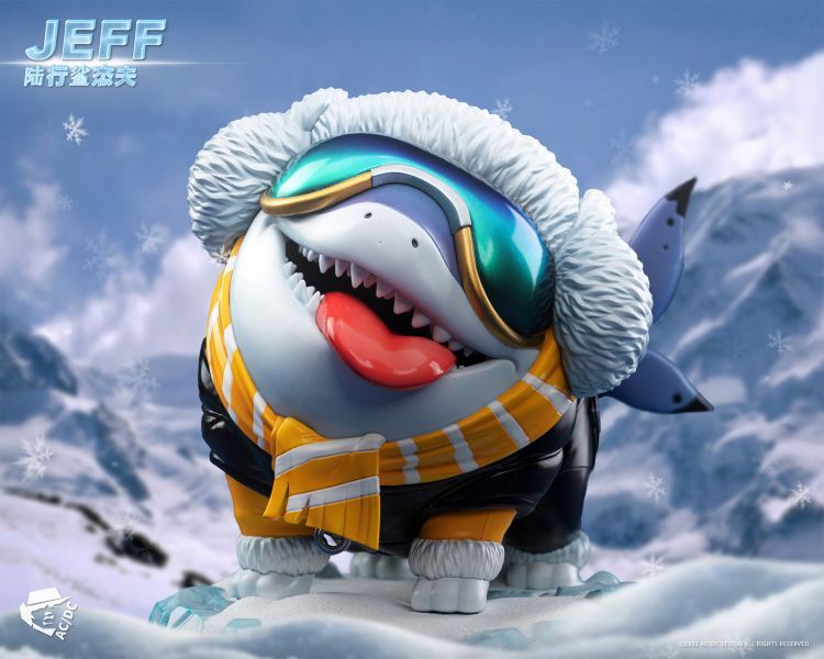 GK預購】AC/DC Studio 第四彈鯊魚Jeff 雕像– 夢迴玩物