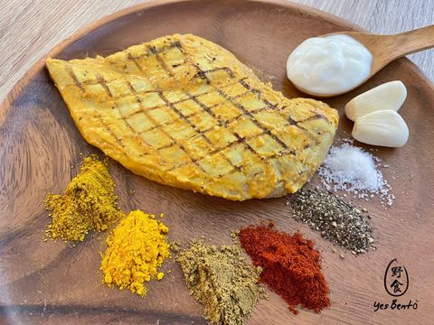 坦都里雞胸食材