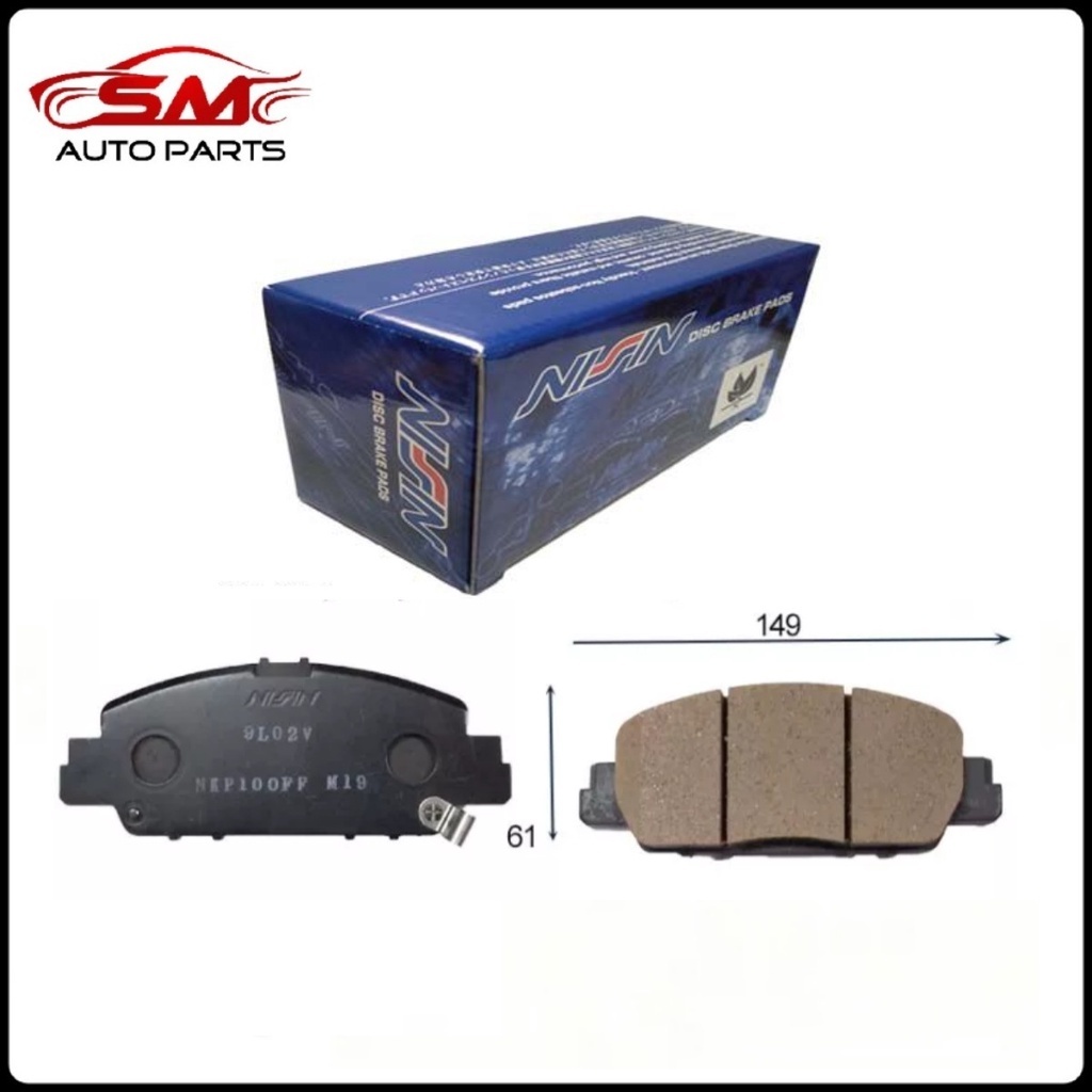 Japan Nissin Front Disc Brake Pad - Honda City TMO T9A GM6