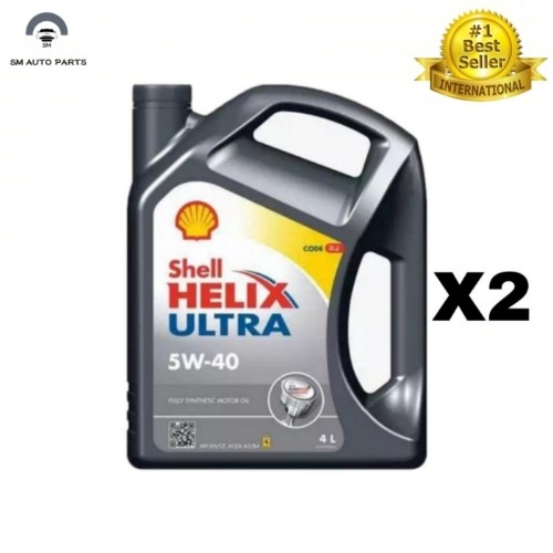 Shell Helix Ultra Fully Synthetic 5W-40 4L X 2BOTTLE – Sin Ma Auto