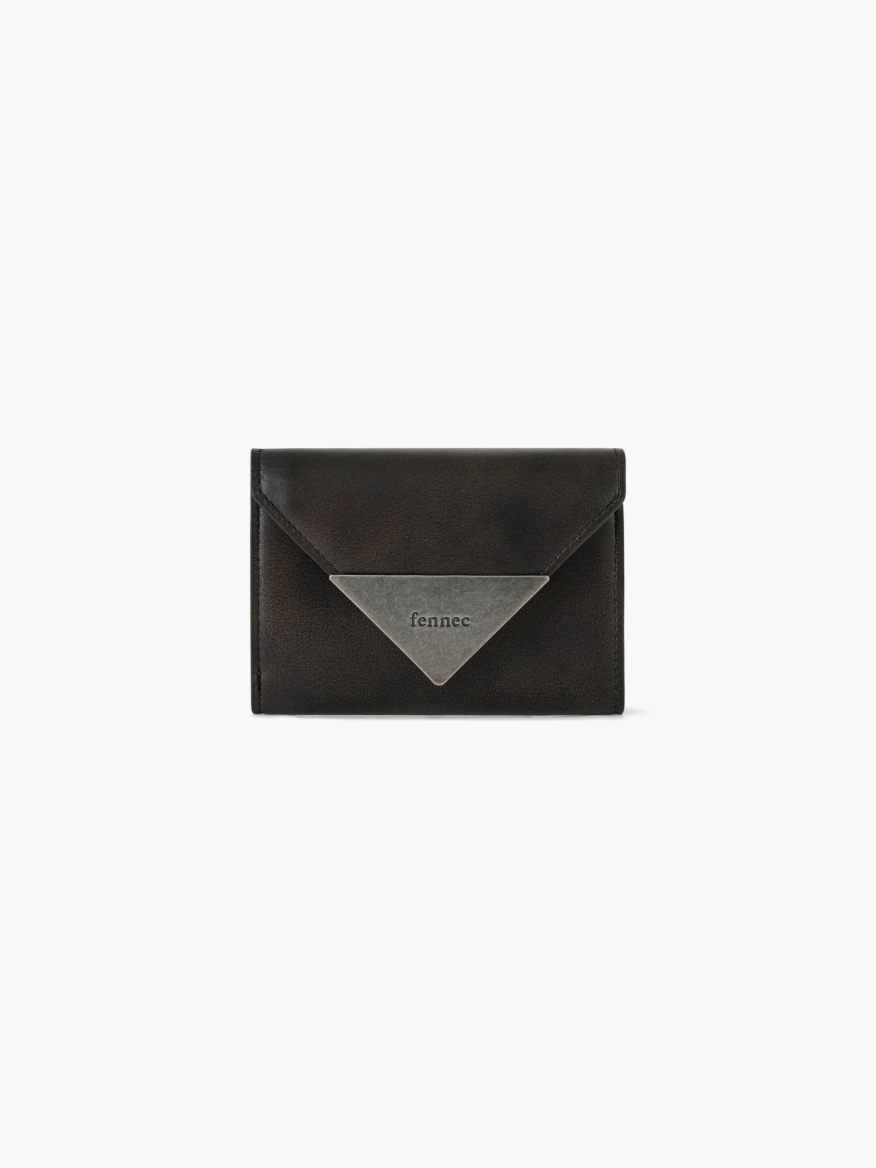 MATT TRIANGLE WALLET - BROWN