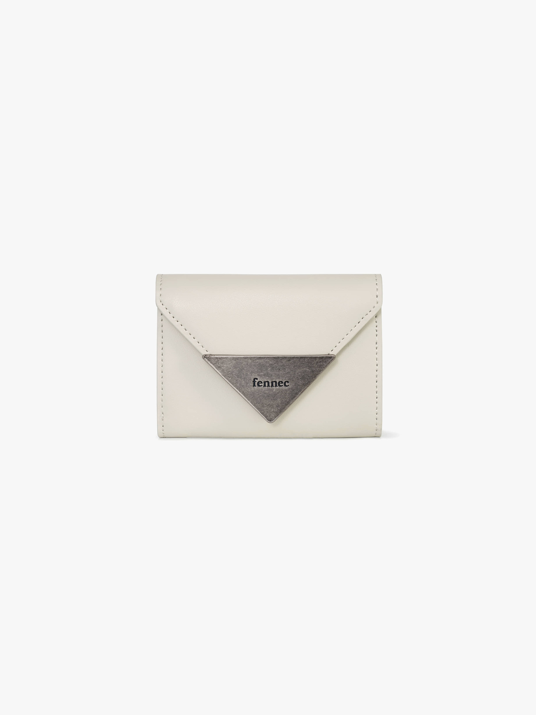 MATT TRIANGLE WALLET - CREAM
