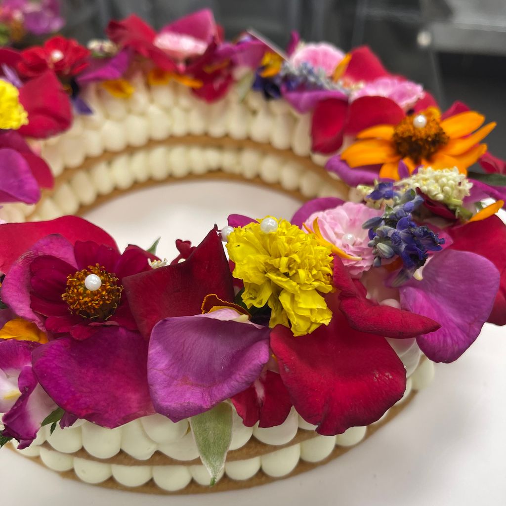 食用花中空圓形