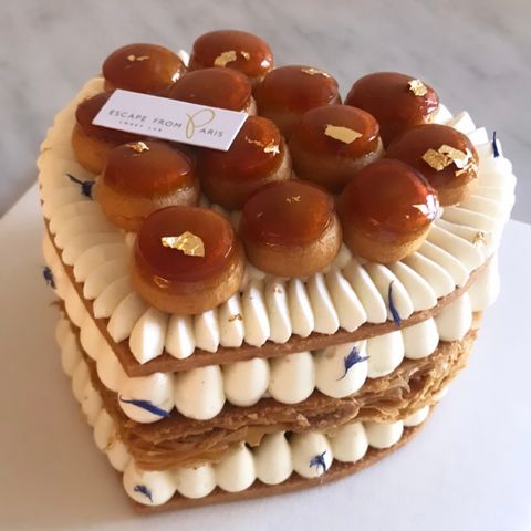 聖多諾黑愛心圖案