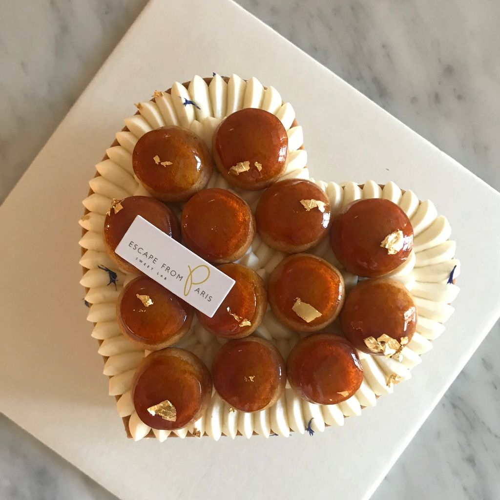 聖多諾黑愛心圖案