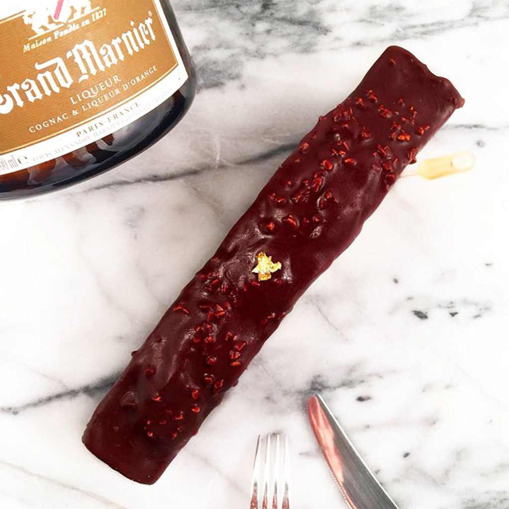 柑曼怡橙酒黑巧克力旅行蛋糕