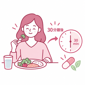 餐後食用