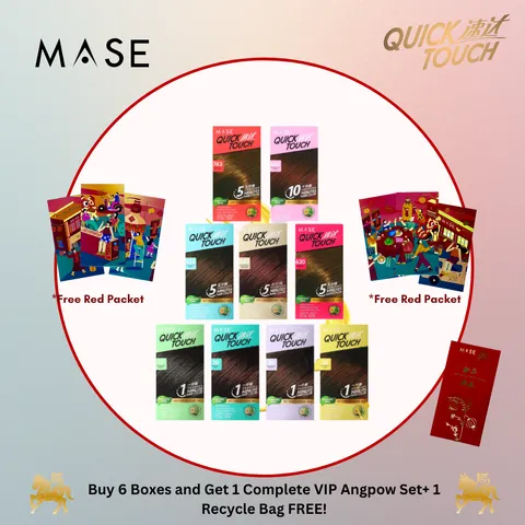 Buy 6 Boxes and Get 1 Complete VIP Angpow Set + 1 Recycle Bag FREE! (Instagram Post)
