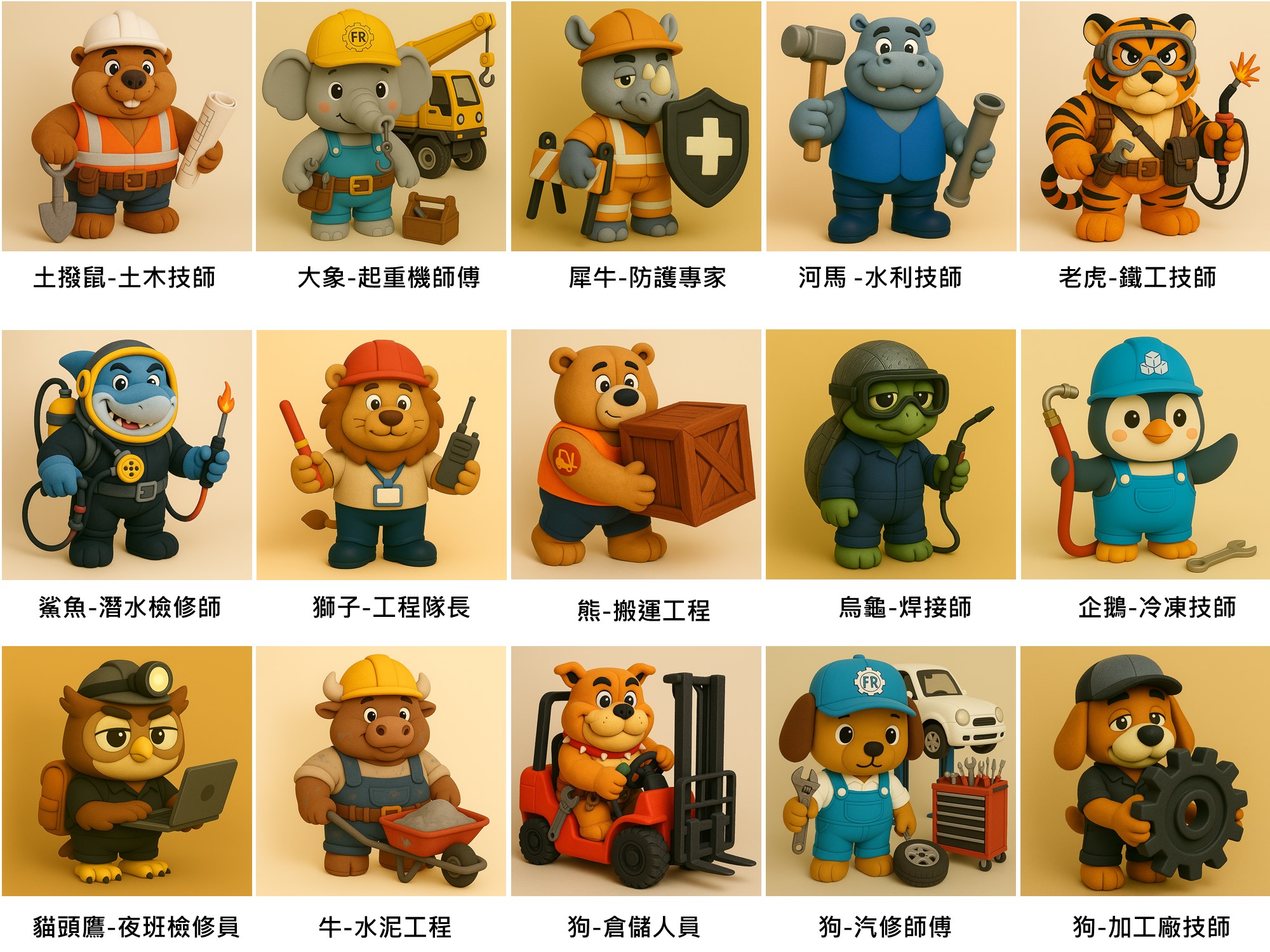 2025年工程動物朋友