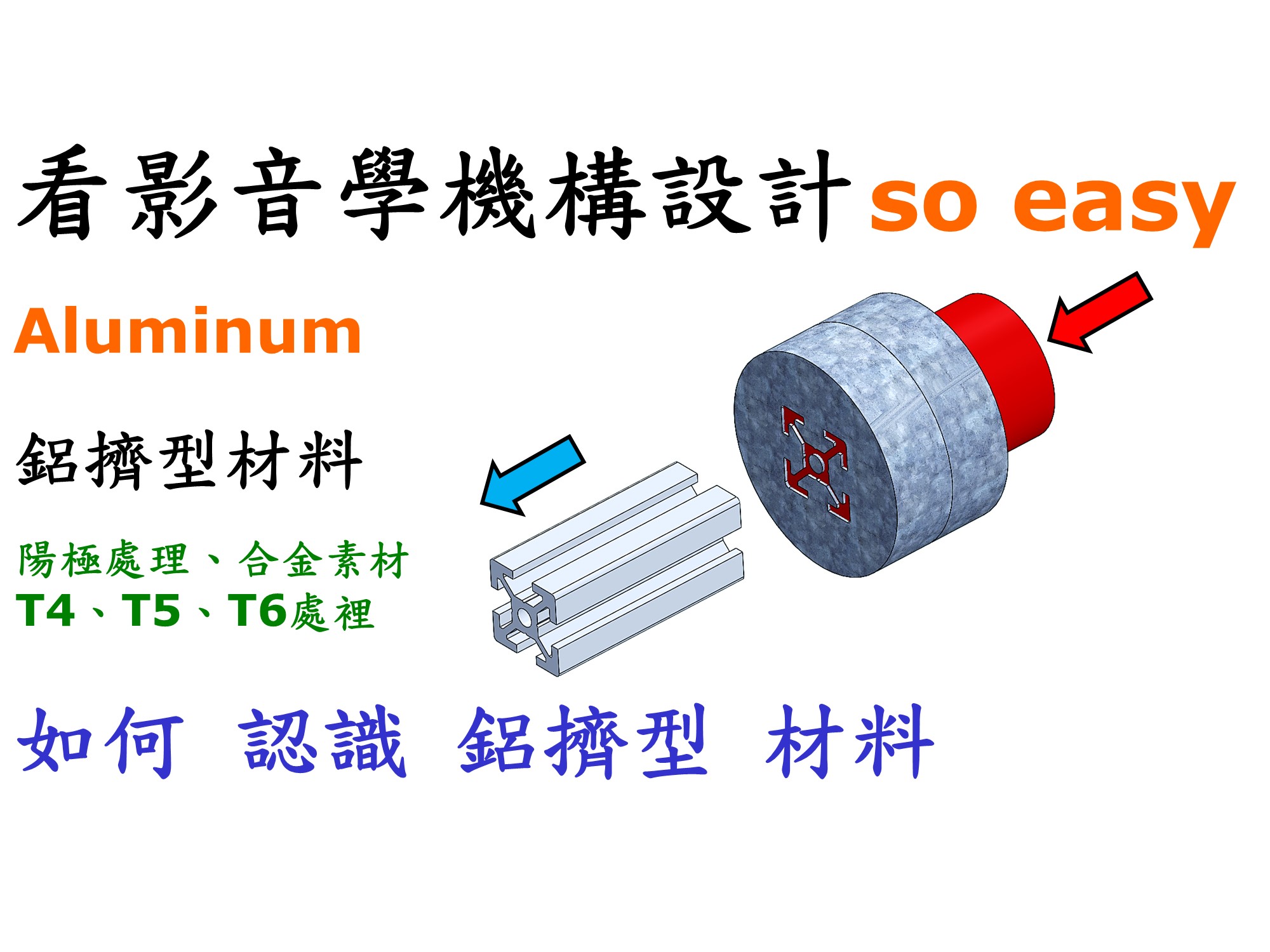 鋁擠型入門教學：合金材料、模具製程、陽極處理與應用解析