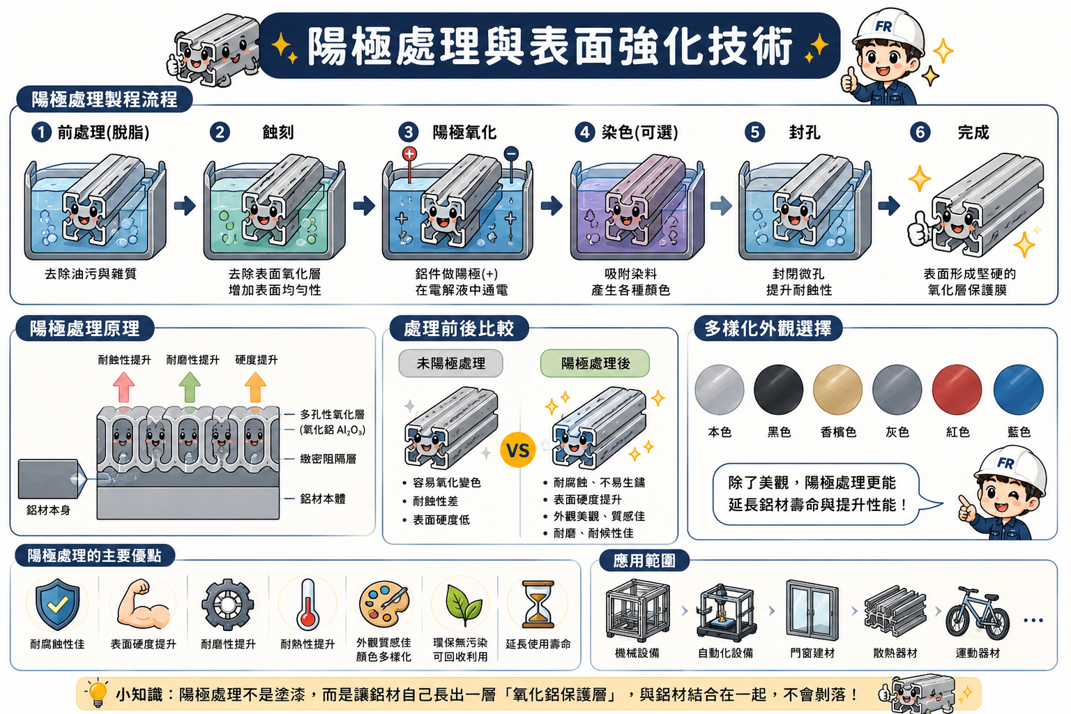 陽極處理與表面強化技術