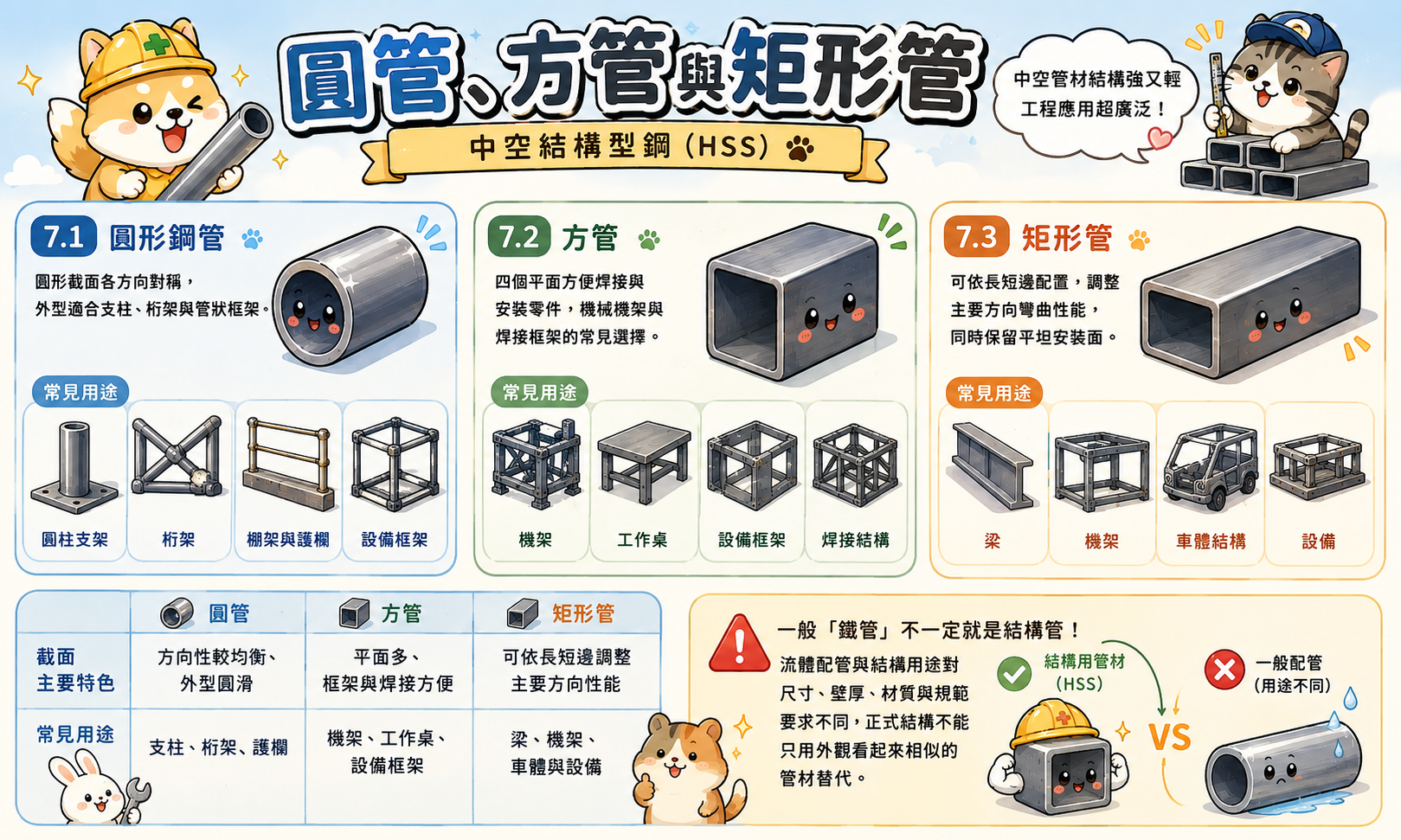 鐵管示意圖