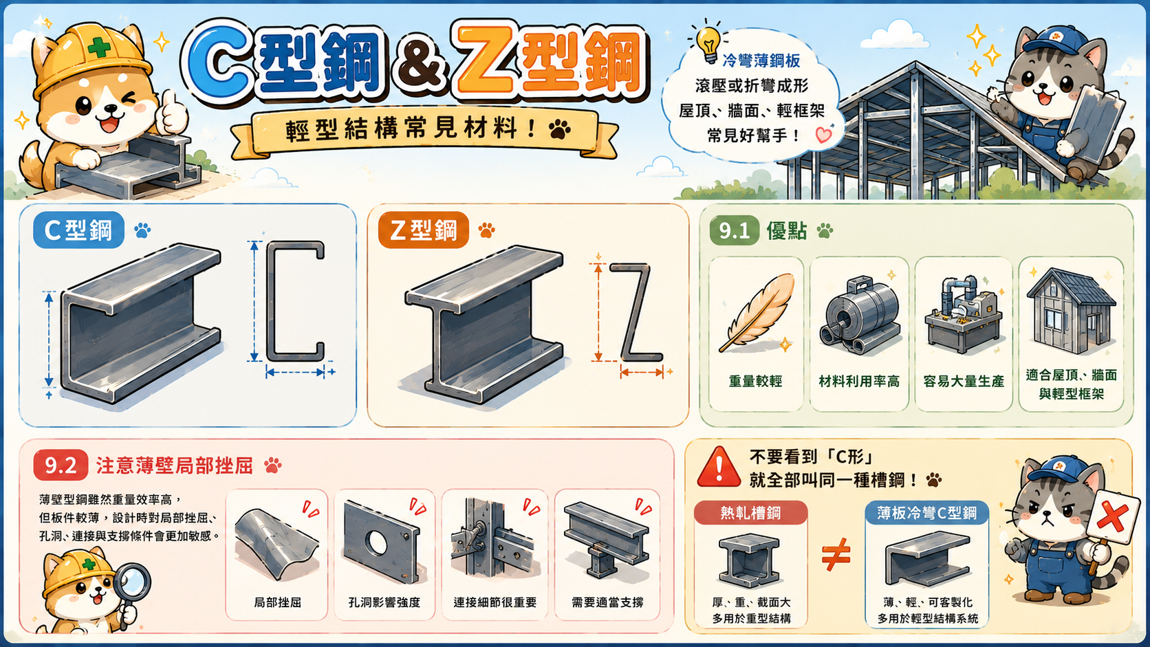 C型鋼示意圖