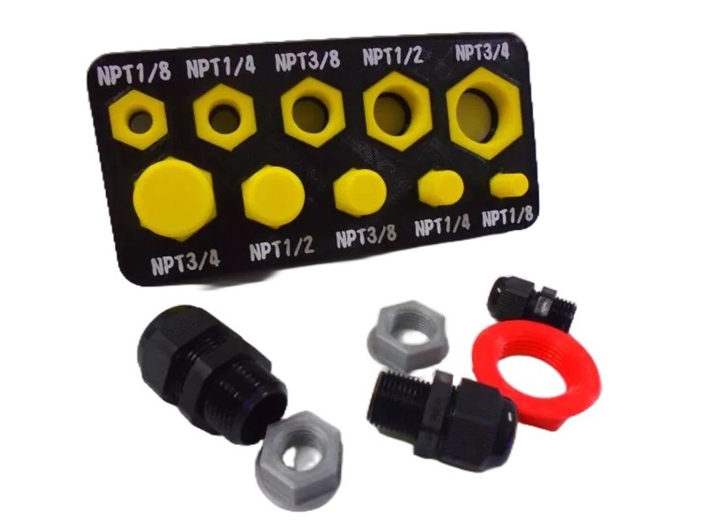 美制管用內外螺紋牙規(NPT牙)-去背