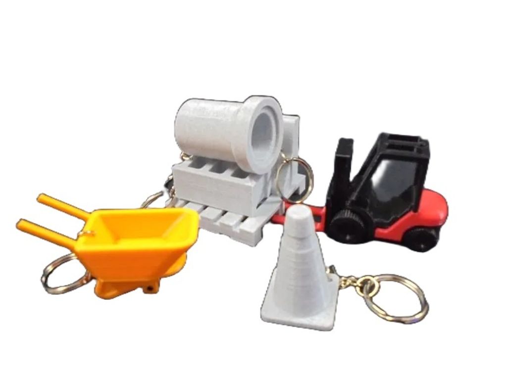 迷你水泥工程(鑰匙圈)-去背