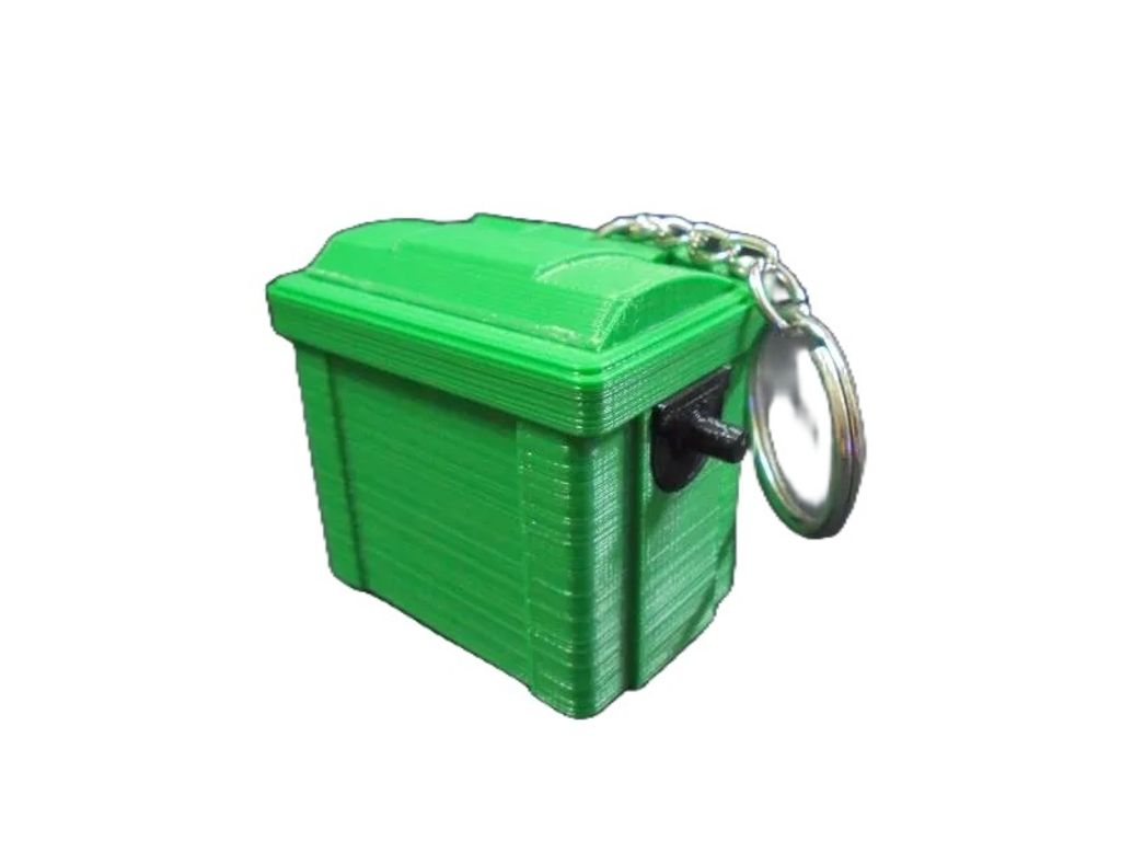 迷你子母車-鑰匙圈-去背