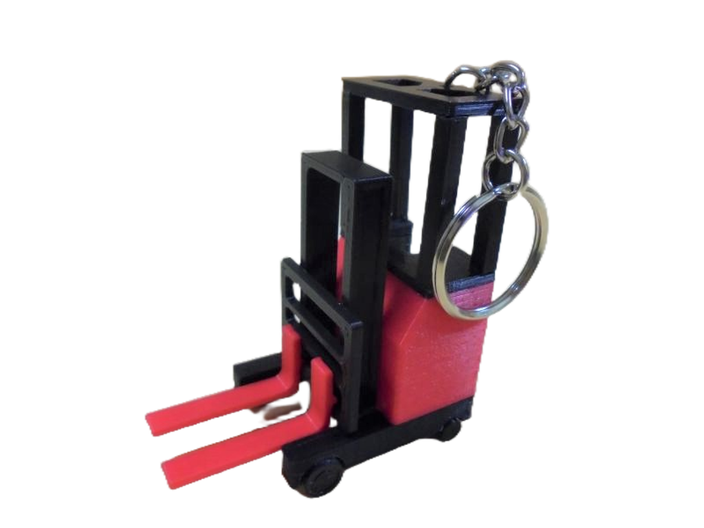 電動堆高機鑰匙圈去背