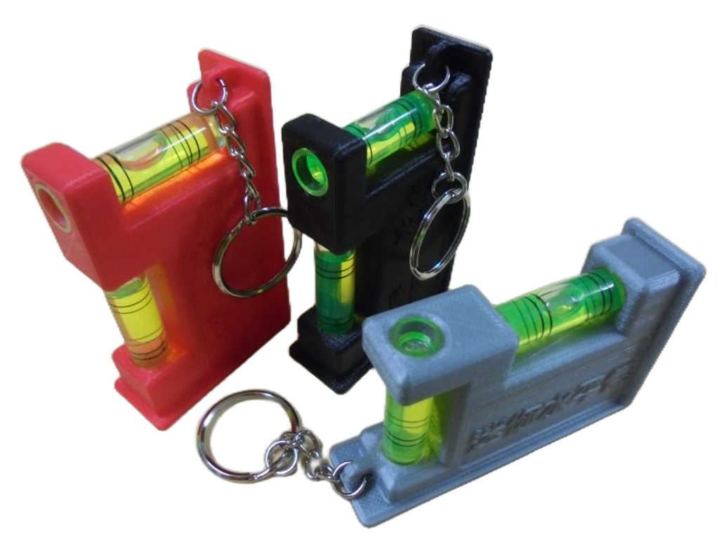 迷你水平儀鑰匙圈-去背