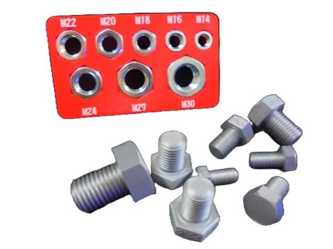 公制外螺紋超大型牙規-去背