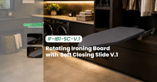 🏡 Space-Saving Rotating Ironing Board for Modern Homes