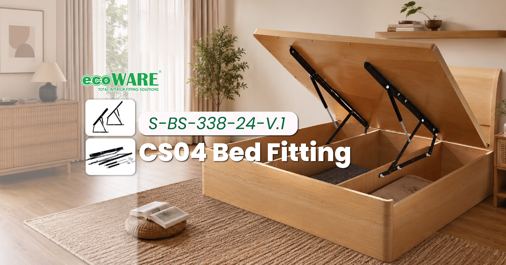 🛏️ Struggling to Lift Your Storage Bed Every Time? Here's the Fix