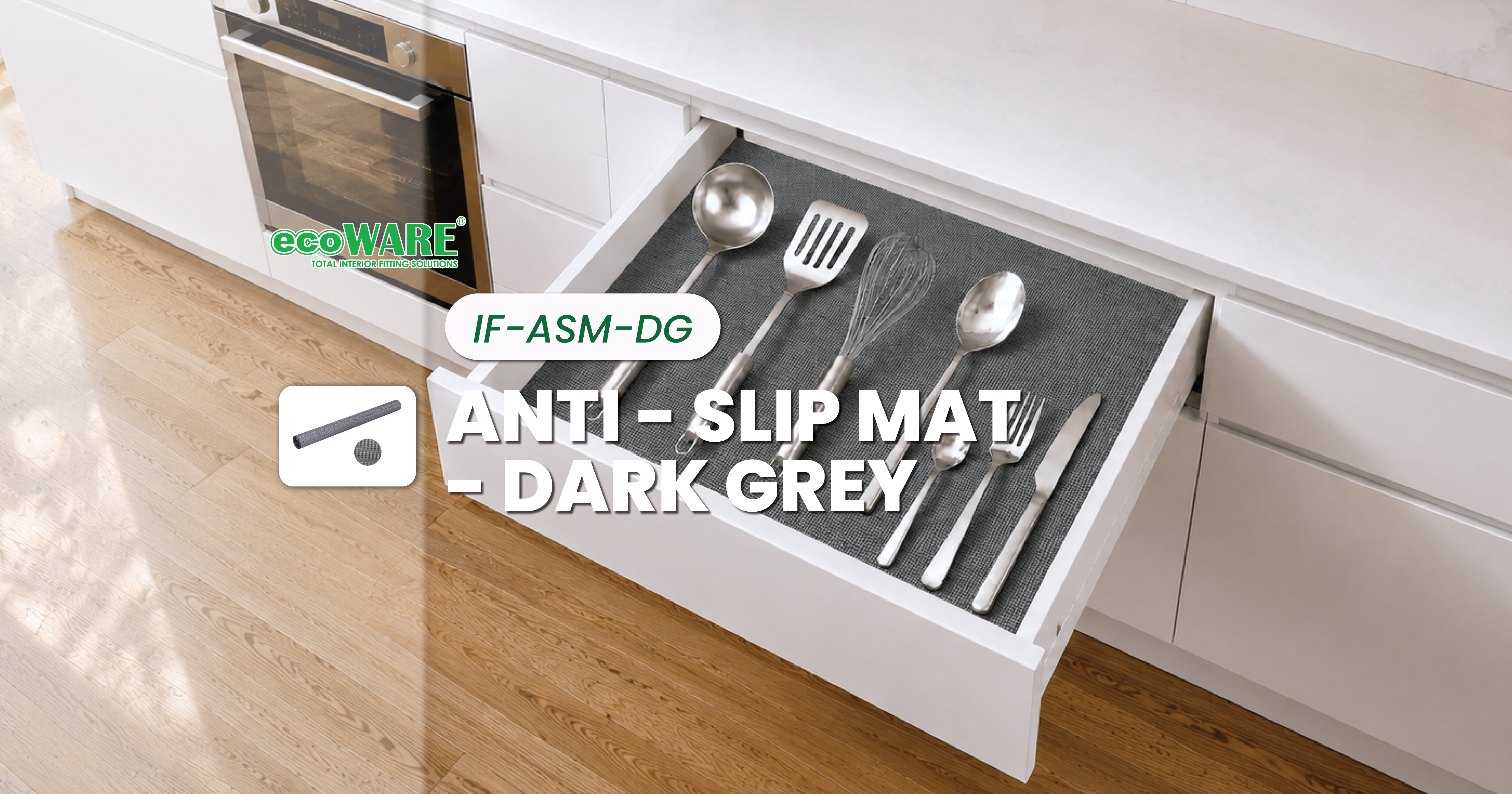 Stop Items from Sliding with the ecoWARE Anti-Slip Mat