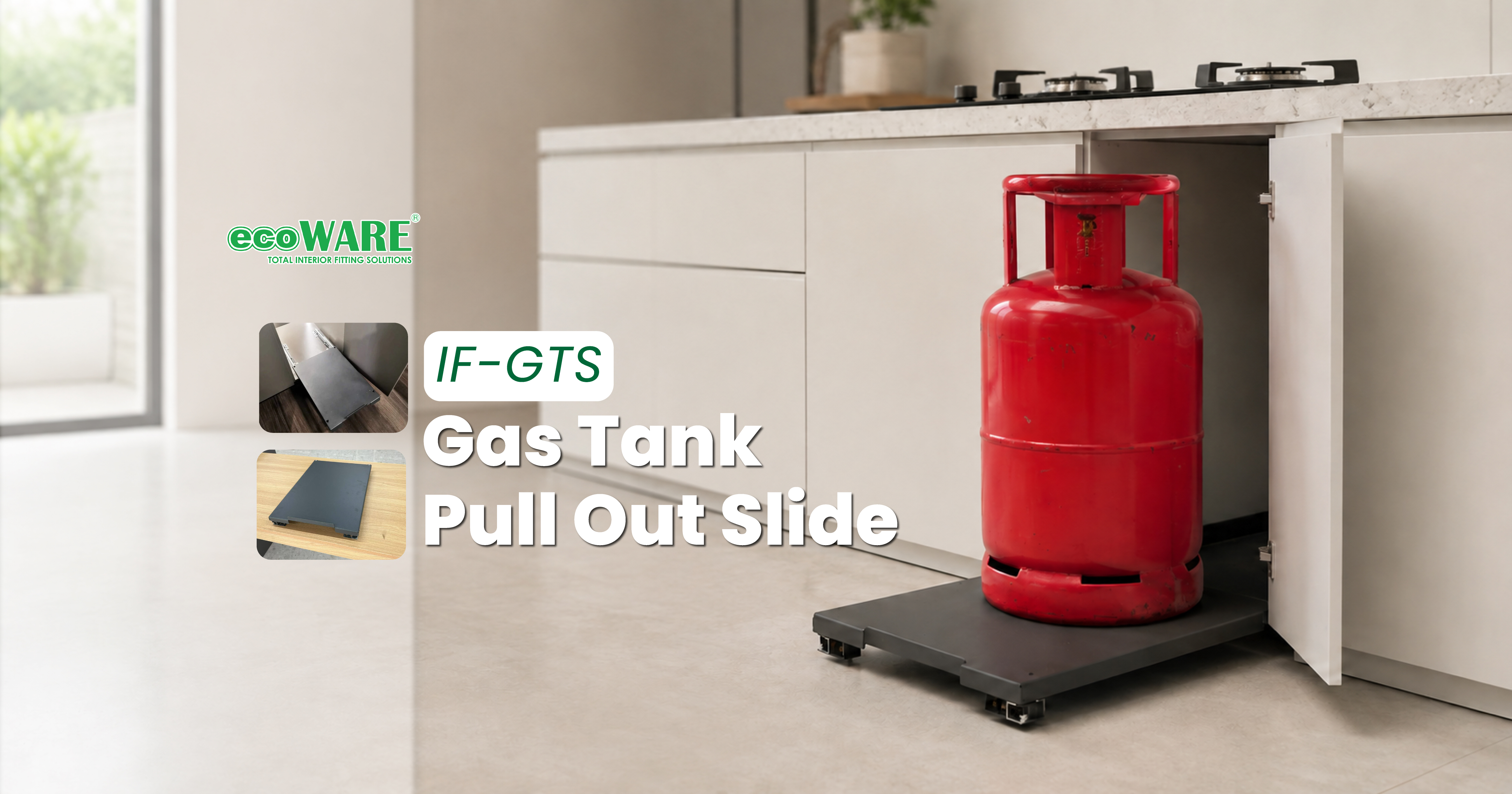 Make Gas Cylinder Access Easier with a Gas Tank Pull-Out Slide