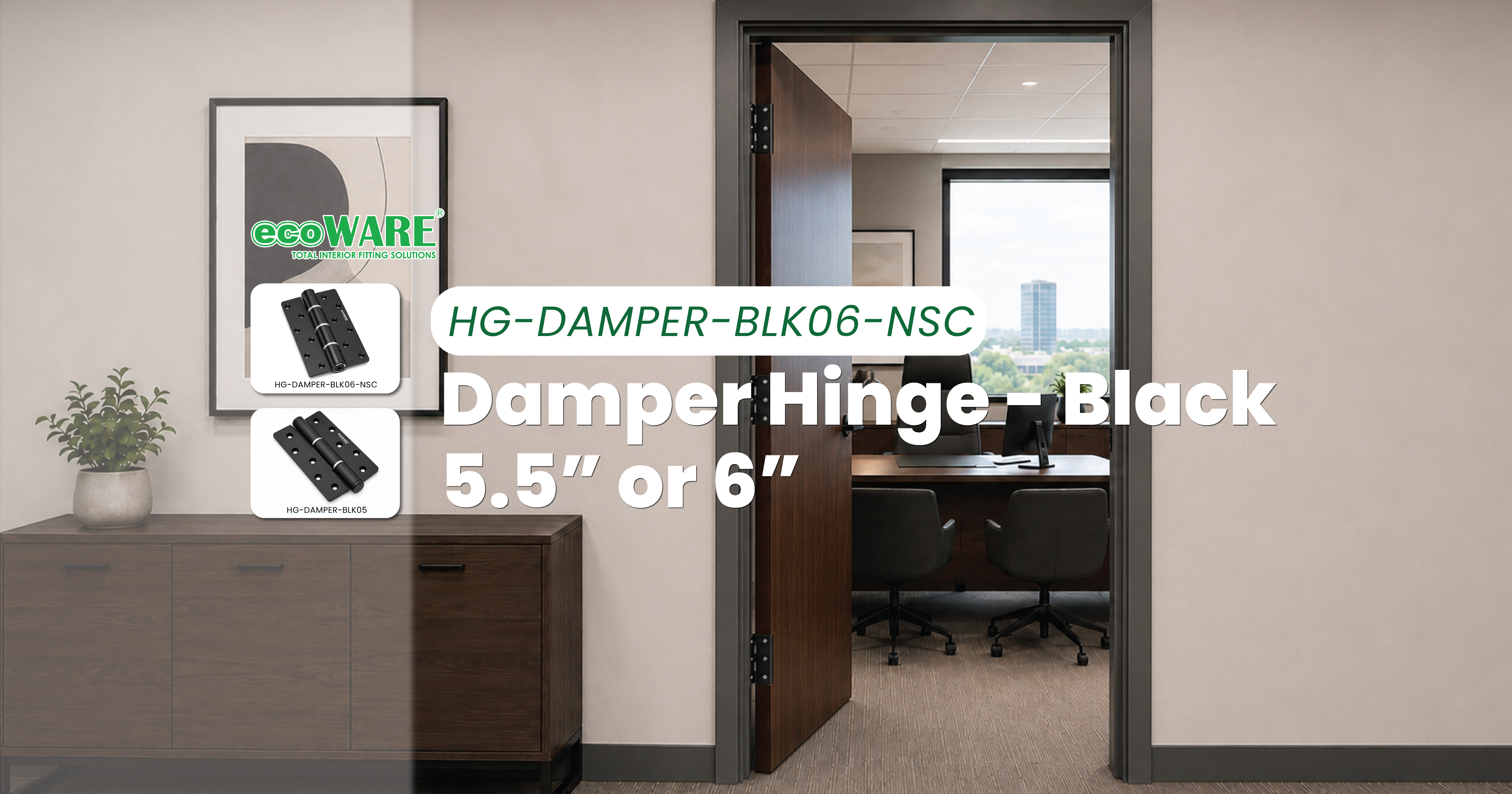 Black Damper Hinge: A Smoother Way to Close Your Door 🚪