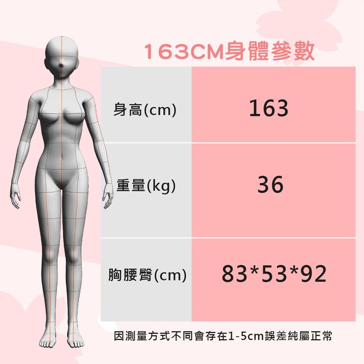 163cm